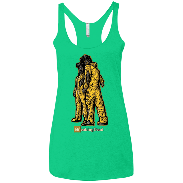 T-Shirts Envy / X-Small BREAKING DEAD Women's Triblend Racerback Tank