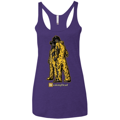 T-Shirts Purple / X-Small BREAKING DEAD Women's Triblend Racerback Tank