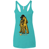 T-Shirts Tahiti Blue / X-Small BREAKING DEAD Women's Triblend Racerback Tank