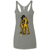 T-Shirts Venetian Grey / X-Small BREAKING DEAD Women's Triblend Racerback Tank