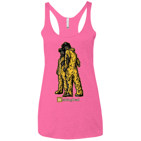 T-Shirts Vintage Pink / X-Small BREAKING DEAD Women's Triblend Racerback Tank