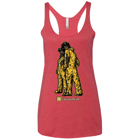 T-Shirts Vintage Red / X-Small BREAKING DEAD Women's Triblend Racerback Tank