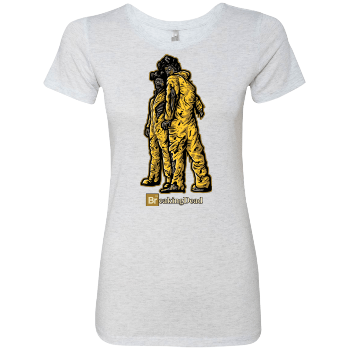 T-Shirts Heather White / Small BREAKING DEAD Women's Triblend T-Shirt