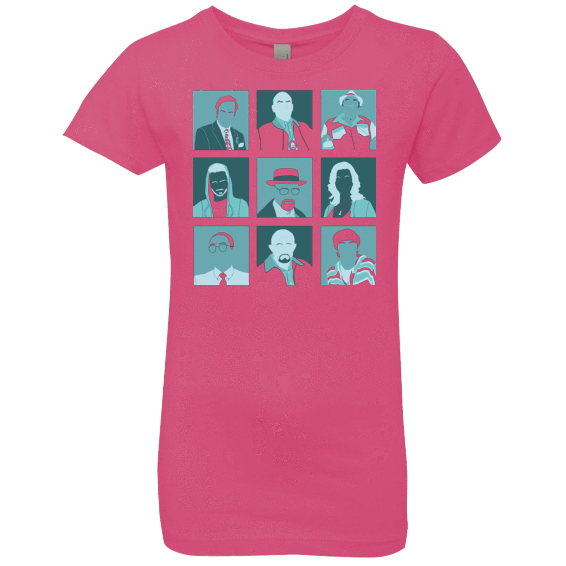 T-Shirts Hot Pink / YXS Breaking Pop Girls Premium T-Shirt