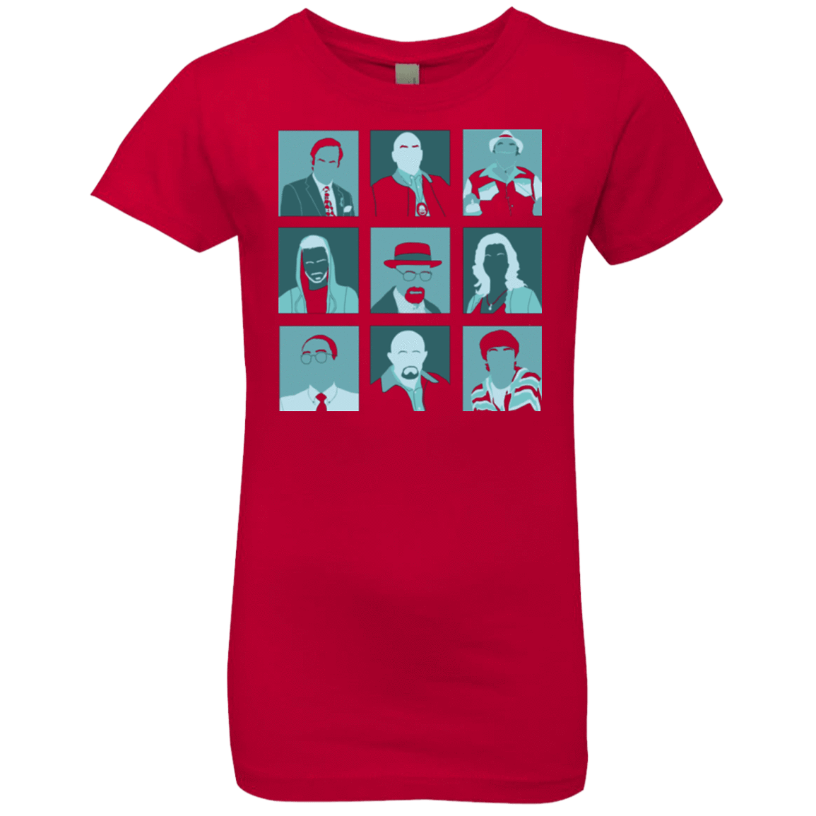 T-Shirts Red / YXS Breaking Pop Girls Premium T-Shirt
