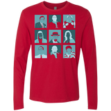 T-Shirts Red / Small Breaking Pop Men's Premium Long Sleeve