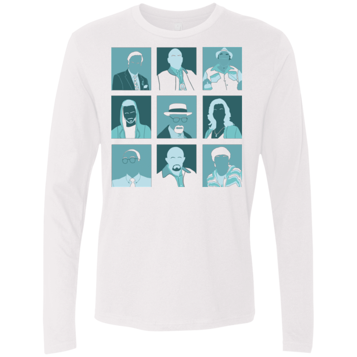 T-Shirts White / Small Breaking Pop Men's Premium Long Sleeve