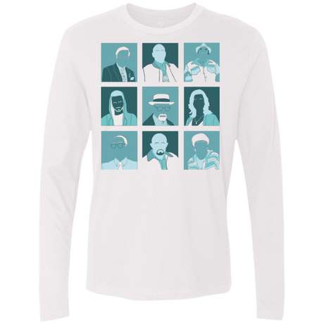 T-Shirts White / Small Breaking Pop Men's Premium Long Sleeve