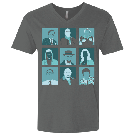 T-Shirts Heavy Metal / X-Small Breaking Pop Men's Premium V-Neck