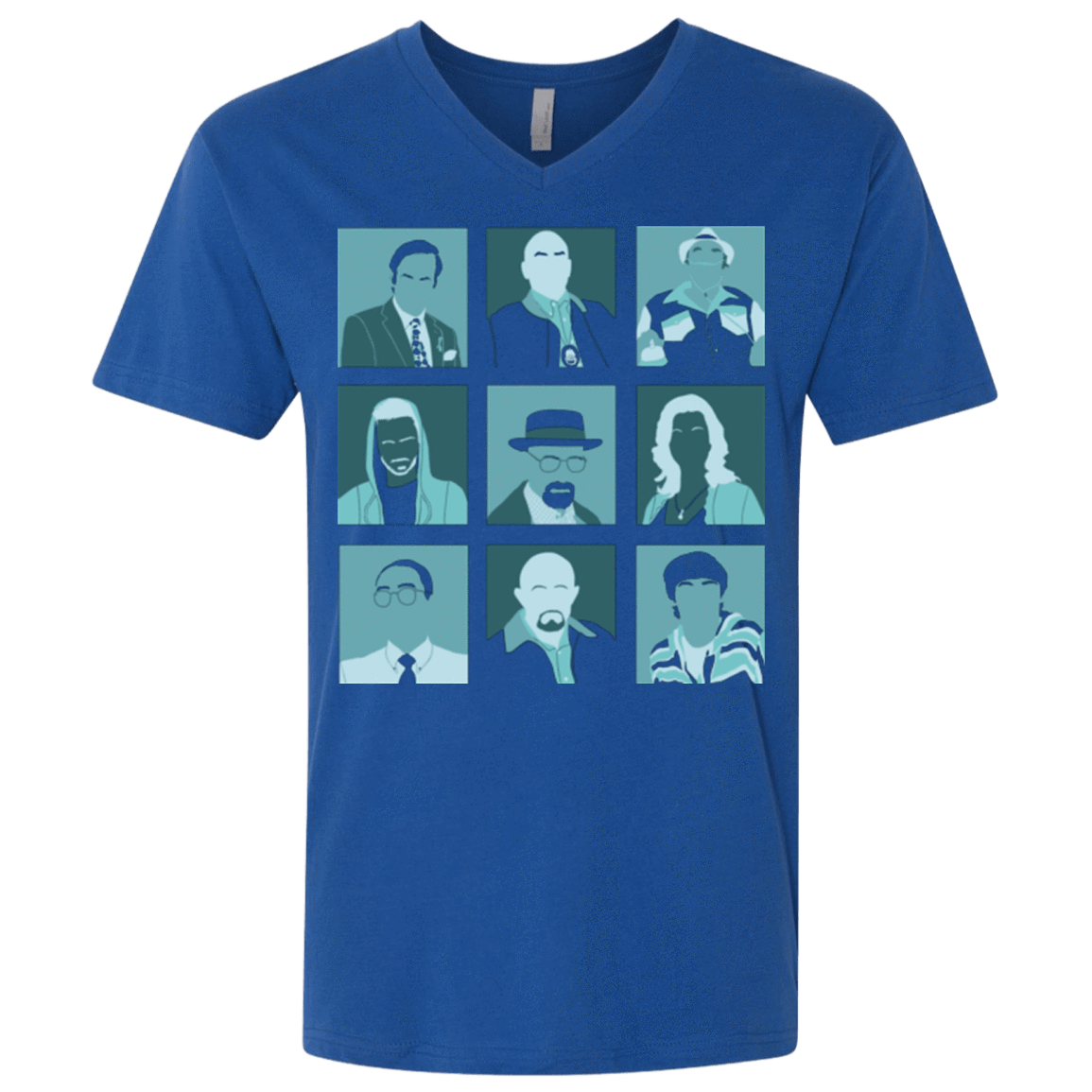 T-Shirts Royal / X-Small Breaking Pop Men's Premium V-Neck