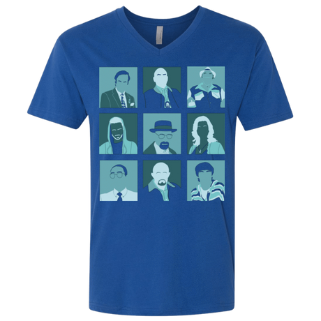 T-Shirts Royal / X-Small Breaking Pop Men's Premium V-Neck