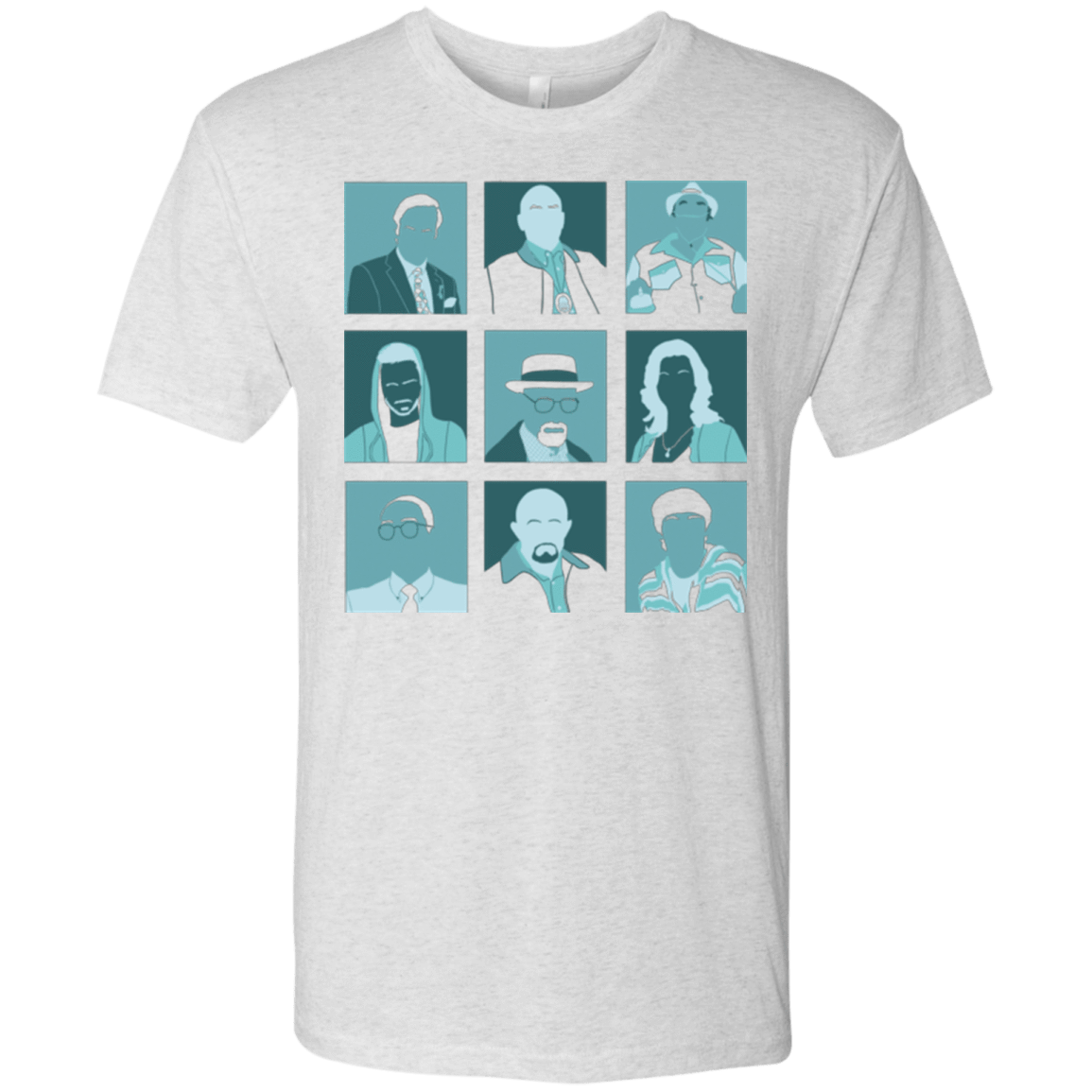 T-Shirts Heather White / Small Breaking Pop Men's Triblend T-Shirt