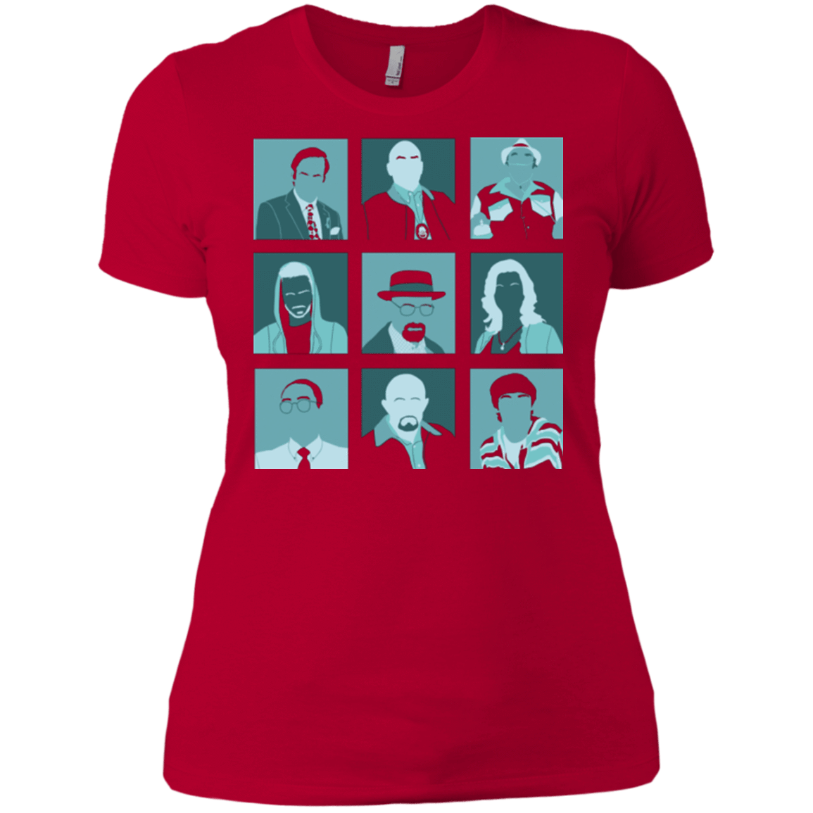 T-Shirts Red / X-Small Breaking Pop Women's Premium T-Shirt