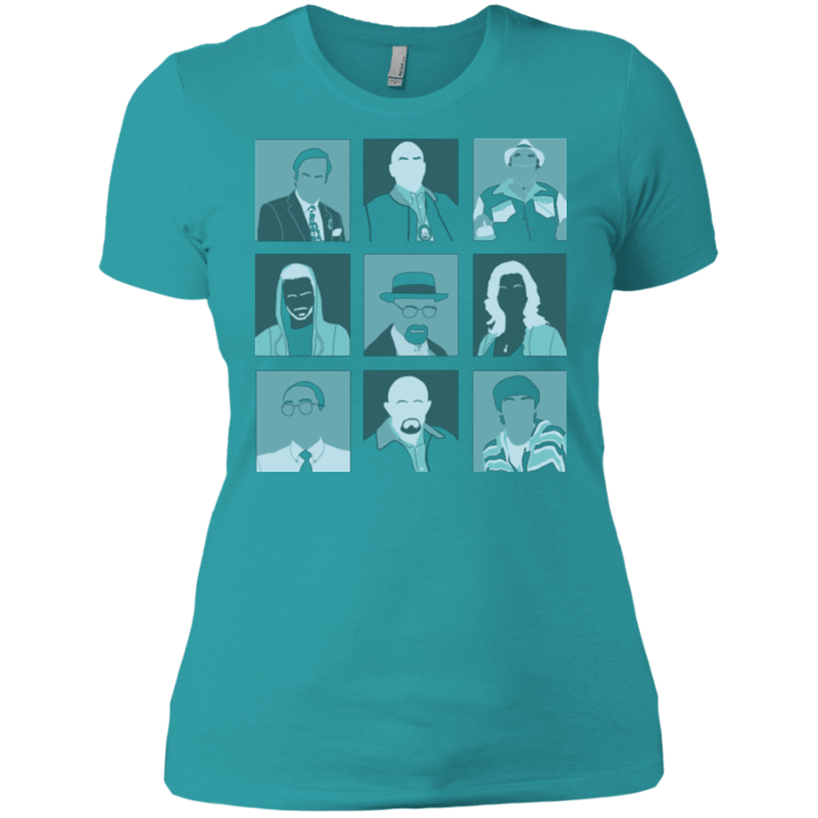 T-Shirts Tahiti Blue / X-Small Breaking Pop Women's Premium T-Shirt