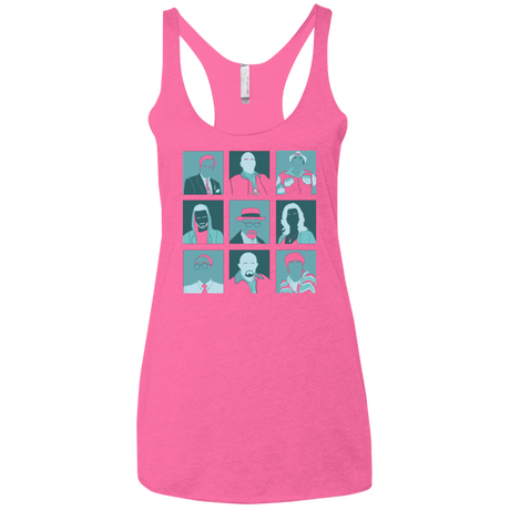 T-Shirts Vintage Pink / X-Small Breaking Pop Women's Triblend Racerback Tank