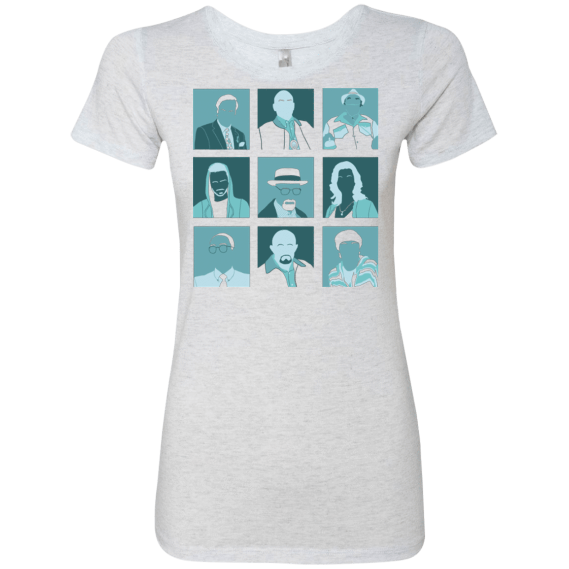 T-Shirts Heather White / Small Breaking Pop Women's Triblend T-Shirt