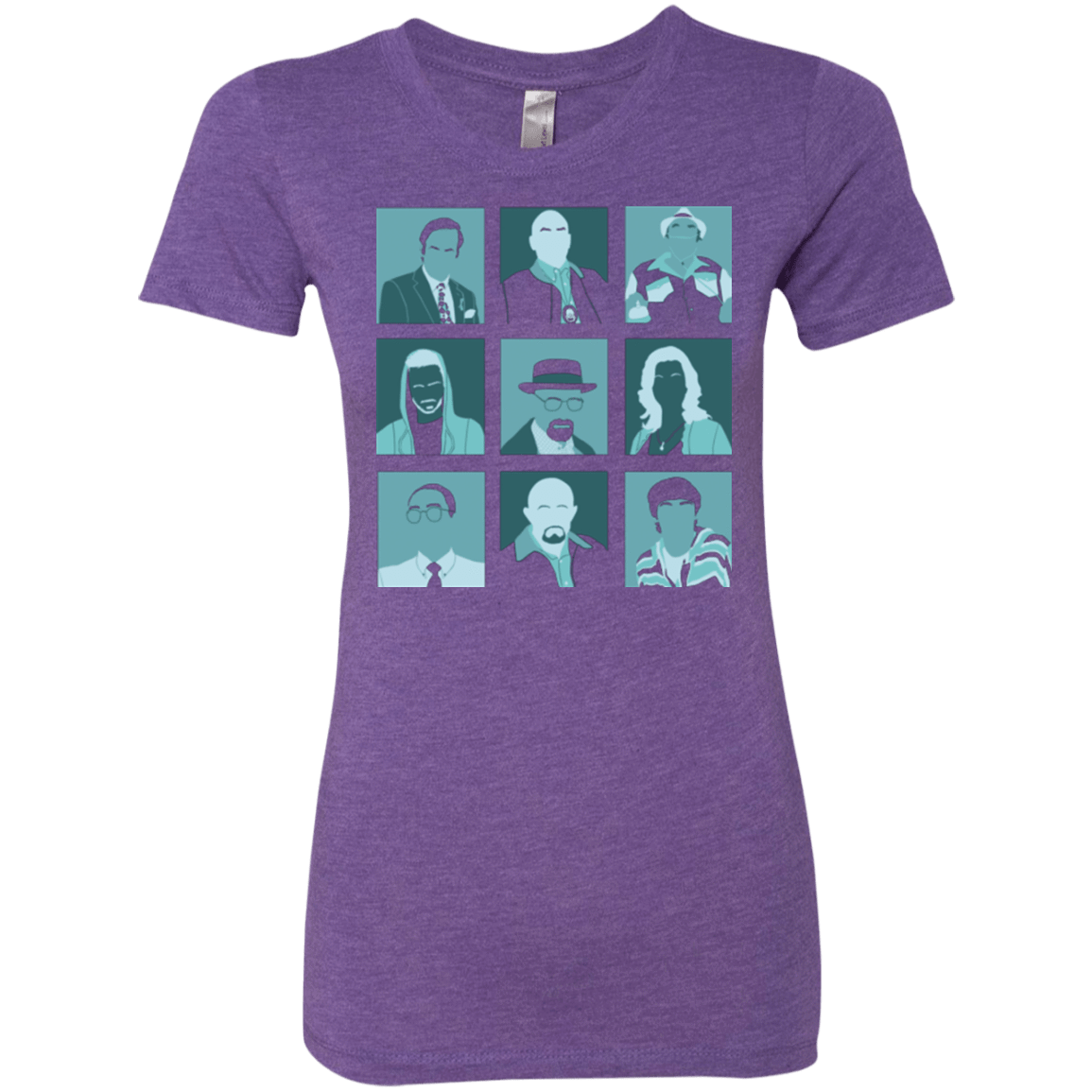 T-Shirts Purple Rush / Small Breaking Pop Women's Triblend T-Shirt