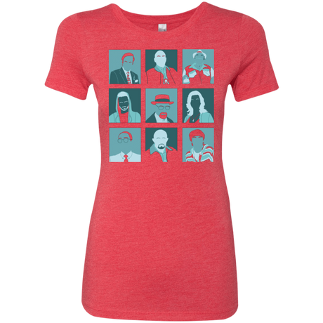T-Shirts Vintage Red / Small Breaking Pop Women's Triblend T-Shirt