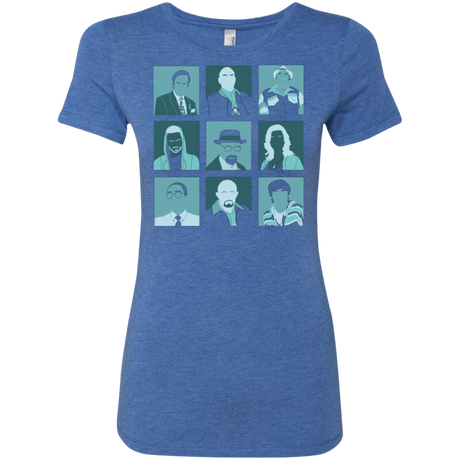 T-Shirts Vintage Royal / Small Breaking Pop Women's Triblend T-Shirt