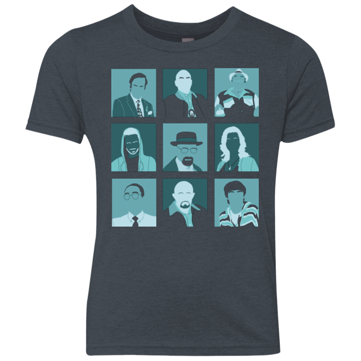 T-Shirts Vintage Navy / YXS Breaking Pop Youth Triblend T-Shirt