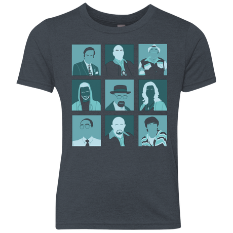 T-Shirts Vintage Navy / YXS Breaking Pop Youth Triblend T-Shirt