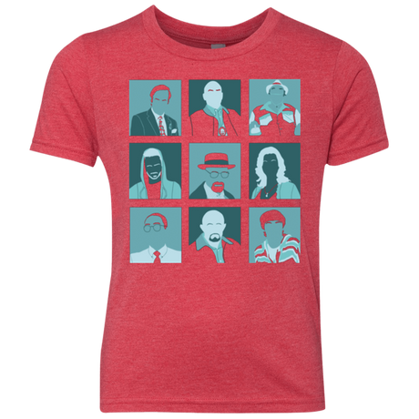 T-Shirts Vintage Red / YXS Breaking Pop Youth Triblend T-Shirt