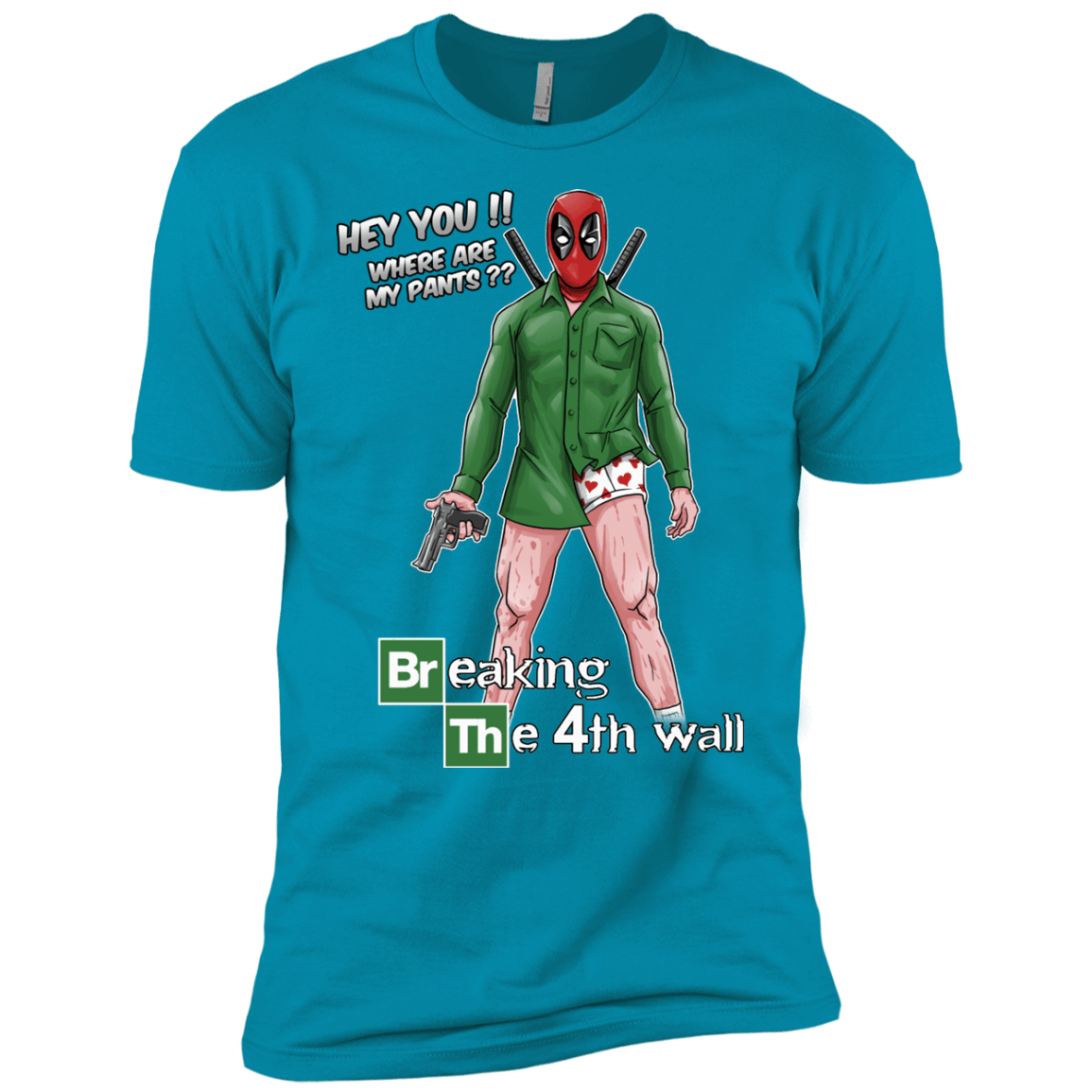 T-Shirts Turquoise / YXS Breaking the 4th Wall Boys Premium T-Shirt