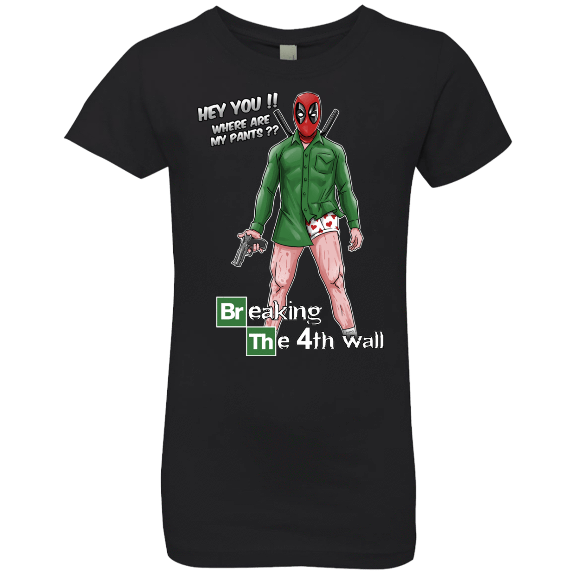 T-Shirts Black / YXS Breaking the 4th Wall Girls Premium T-Shirt