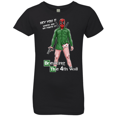 T-Shirts Black / YXS Breaking the 4th Wall Girls Premium T-Shirt