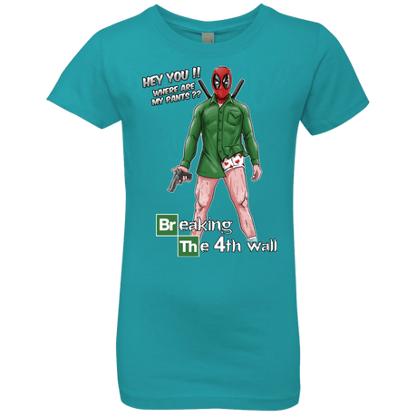 T-Shirts Tahiti Blue / YXS Breaking the 4th Wall Girls Premium T-Shirt