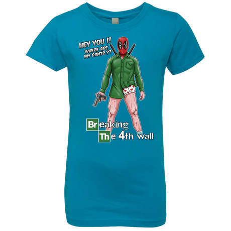 T-Shirts Turquoise / YXS Breaking the 4th Wall Girls Premium T-Shirt
