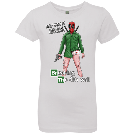 T-Shirts White / YXS Breaking the 4th Wall Girls Premium T-Shirt