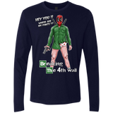 T-Shirts Midnight Navy / Small Breaking the 4th Wall Men's Premium Long Sleeve