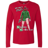 T-Shirts Red / Small Breaking the 4th Wall Men's Premium Long Sleeve