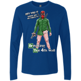 T-Shirts Royal / Small Breaking the 4th Wall Men's Premium Long Sleeve