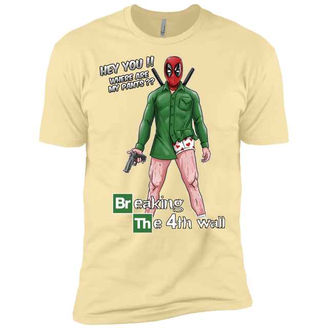 T-Shirts Banana Cream / X-Small Breaking the 4th Wall Men's Premium T-Shirt