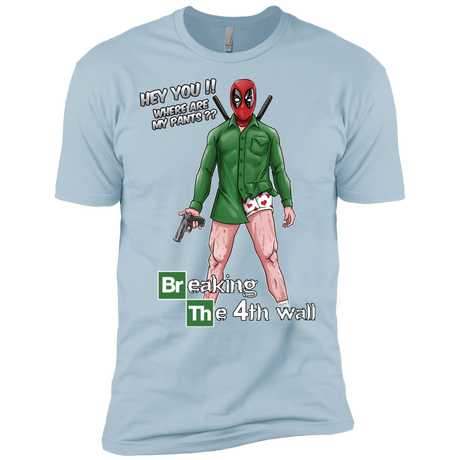 T-Shirts Light Blue / X-Small Breaking the 4th Wall Men's Premium T-Shirt