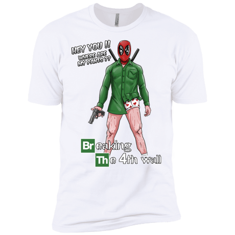 T-Shirts White / X-Small Breaking the 4th Wall Men's Premium T-Shirt