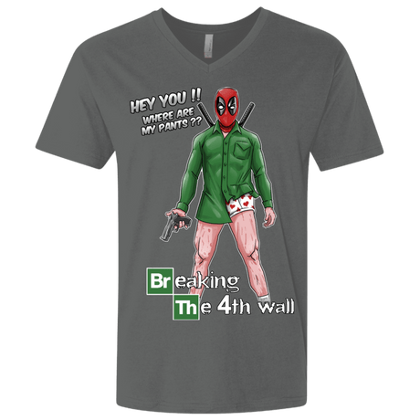 T-Shirts Heavy Metal / X-Small Breaking the 4th Wall Men's Premium V-Neck