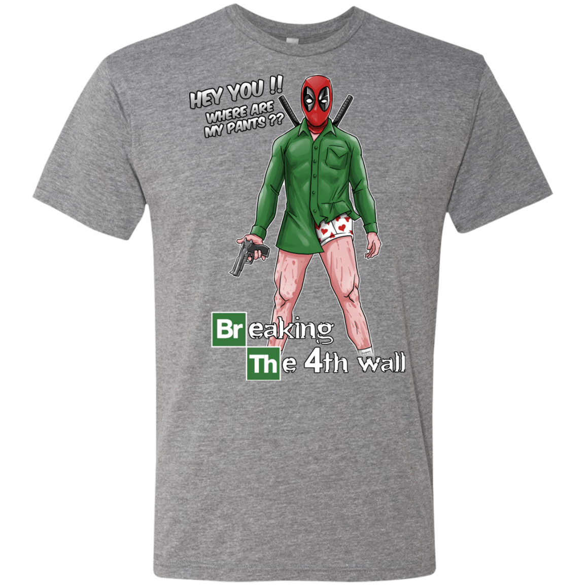 T-Shirts Premium Heather / Small Breaking the 4th Wall Men's Triblend T-Shirt