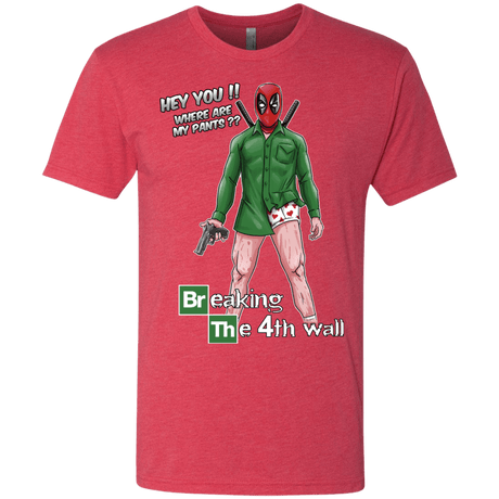 T-Shirts Vintage Red / Small Breaking the 4th Wall Men's Triblend T-Shirt