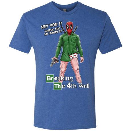 T-Shirts Vintage Royal / Small Breaking the 4th Wall Men's Triblend T-Shirt
