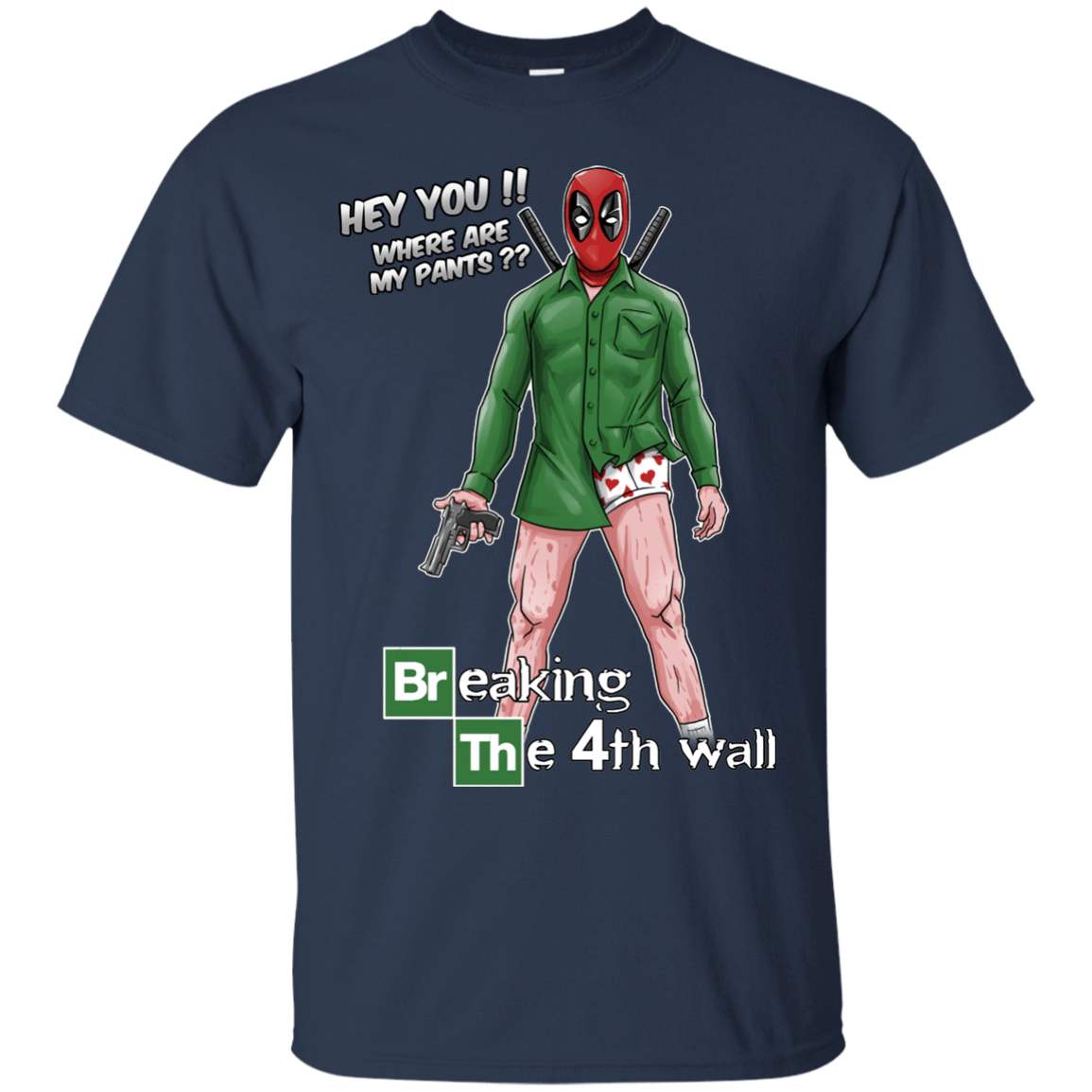 T-Shirts Navy / Small Breaking the 4th Wall T-Shirt