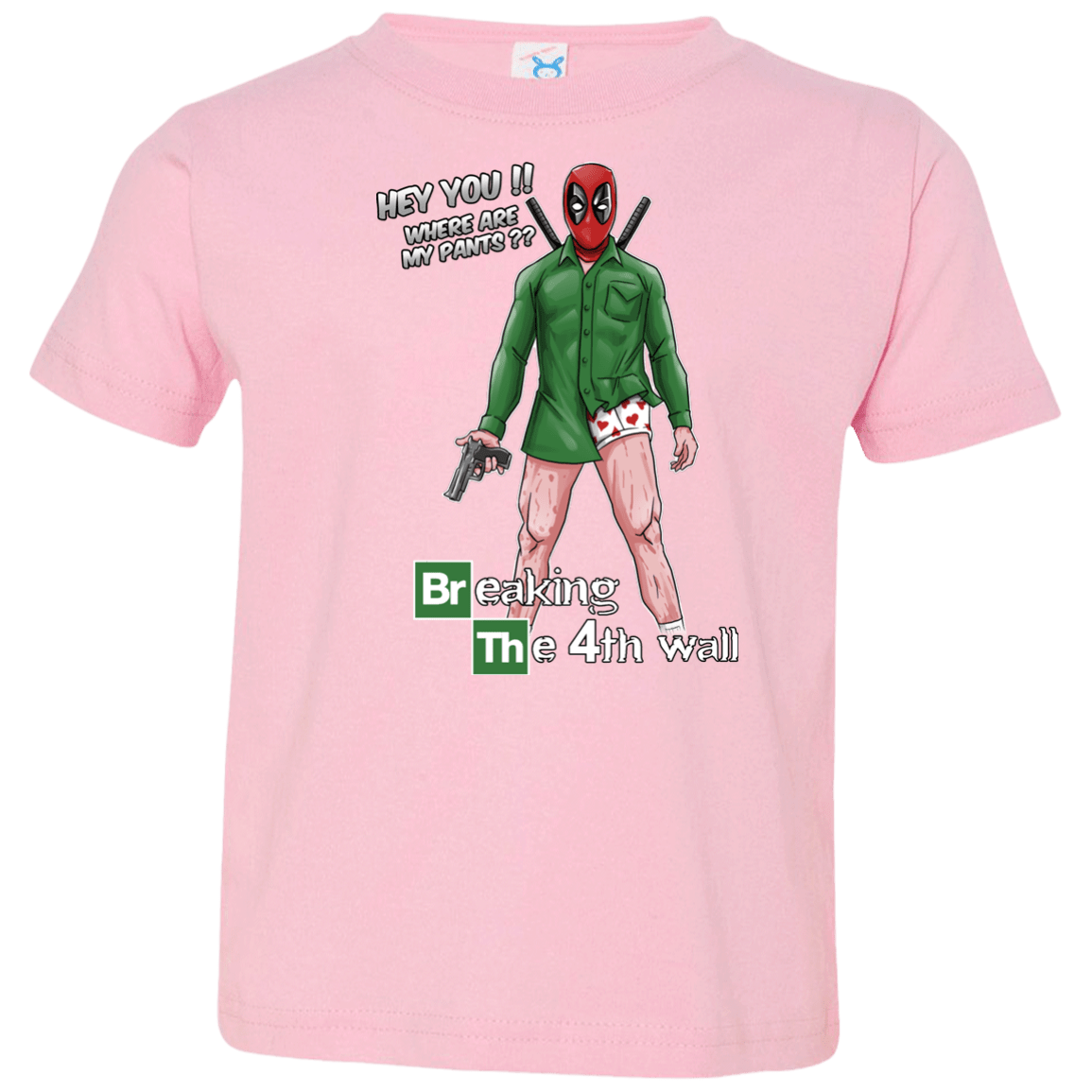 T-Shirts Pink / 2T Breaking the 4th Wall Toddler Premium T-Shirt
