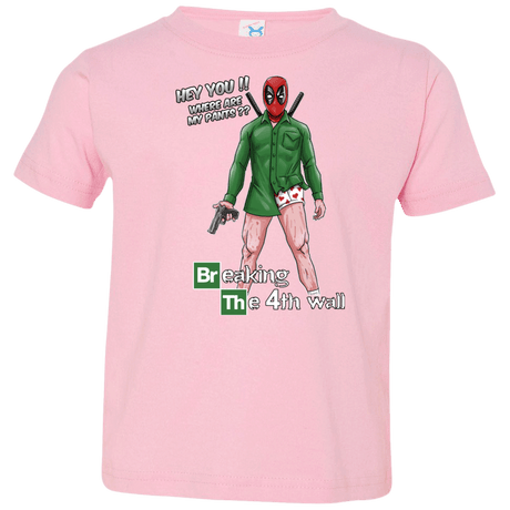 T-Shirts Pink / 2T Breaking the 4th Wall Toddler Premium T-Shirt