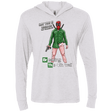T-Shirts Heather White / X-Small Breaking the 4th Wall Triblend Long Sleeve Hoodie Tee