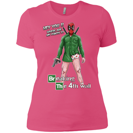 T-Shirts Hot Pink / X-Small Breaking the 4th Wall Women's Premium T-Shirt