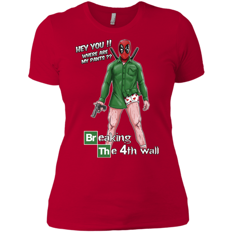 T-Shirts Red / X-Small Breaking the 4th Wall Women's Premium T-Shirt