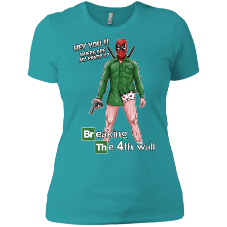 T-Shirts Tahiti Blue / X-Small Breaking the 4th Wall Women's Premium T-Shirt