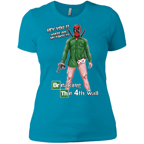 T-Shirts Turquoise / X-Small Breaking the 4th Wall Women's Premium T-Shirt